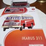 IKARUS 311 " Legendás buszok a múltból" 5 szám 1959 év DeAgostini 1: 72 Új!!!BONTATLAN!!!ÚJSÁGGAL!!! fotó