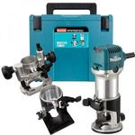 Makita RT0702CX2J Felsőmaró Élmaró készlet kofferben (710W / 6-8mm) (RT0702CX2J) fotó