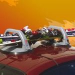 MINT AZ ÚJ!!! FÉLÁRON!!! Kolombus mágneses sílécszállító snowboard síléc szállító fotó