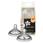Tommee Tippee cumisüveg cumi CTN 2 db gyors folyású (MTTF-5010415211248) fotó
