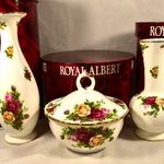 3 DB GYÖNYÖRŰ ROYAL ALBERT PORCELÁN EREDETI DÍSZDOBOZÁBAN X fotó