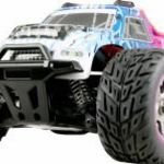 Amewi MAX20 blau-pink Kék, Rózsaszín Brushed 1: 20 RC kezdő modellautó Elektro Monstertruck 4WD Rt... fotó