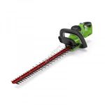 Sövényvágó akkumulátoros Greenworks G40HT61K2 40v, penge: 61cm, 2ah akku és töltővel 2200907UA-GW fotó