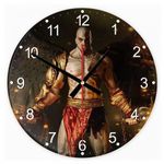 God of War 11 kör alakú üvegóra falióra fotó