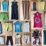 21 db-os női nyári ruhacsomag S-es, M-es MANGO, JACK WILLS, LE COQ, H&M, ESPRIT... fotó