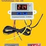 Dig. termosztát -50...+110 C hűtő/fűtő üzemmód 230V 10A fotó