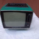 [ABC] Elektronika 407 retro szovjet kis TV (5473) fotó