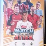 477 darab focis kártya, teljes, hiánytalan számozott alapsor Topps Match Attax 2025 albummal fotó