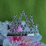 ESKÜVŐ HAD200 - MINI hajfésűs KORONA, tiara, hajdísz fotó