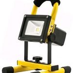 LED Reflektor Akkumulátoros 20W CW 6400K, Avide fotó