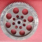 Fogaskerék műanyag , Ø 129 mm., fogvastagság 16 mm., fogmélység 3 mm., fogszám 80 fotó