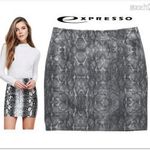 EXPRESSO 100 EUR extra csinos EZÜST-szürke HÜLLŐMINTÁS gyönyörű DESIGNER ceruza SZOKNYA ~38 fotó