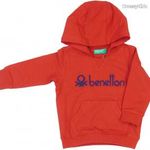 Benetton Új (címkés) Fiú Kapucnis pulóver (Méret: 74) fotó