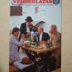 D3 kártyanaptár kaja hami 1989 Áfész vendéglátás hegedű fotó