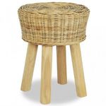 természetes rattan bárszék fotó