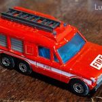 MATCHBOX PARANCSNOKI TŰZOLTÓAUTÓ - LESNEY ENGLAND, 1982, RETRO JÁTÉKAUTÓ !!! fotó