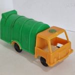 TRAFIKOS KUKÁS TEHERAUTÓ - RETRO MŰANYAG JÁTÉK AUTÓ !!! fotó