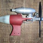 WEBRA 1.8 ccm modell benzinmotor fotó