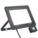 hideg fehér fényű szenzoros LED-reflektor 100 W fotó