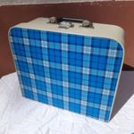[ABC] Uzsonnás kemping készlet, bőröndben, retro, ÚJ (5135) fotó