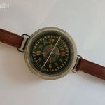 Katonai bombázórepülős csuklóiránytű 1939 Luftwaffe + repülős dokumentum fotó