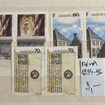 Holland komplett sor párban; Mi 1294-96 ; 3, 00€ fotó