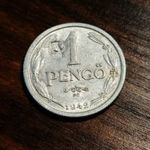 1 Pengő 1942 Sarló kalapács ellenjeggyel fotó