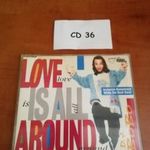 szép állapotú, Dj. BoBo - Love is all around (maxi CD single), CD 36 fotó