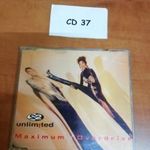újszerű, 2 Unlimited - Maximum Overdrive (maxi CD single), CD 37 fotó