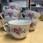 W&lstrok;oc&lstrok;awek Made in Poland Porcelán teás csésze készlet 6 db fotó