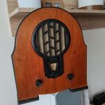 Retro Philips RB 634/02 fadobozos rádió fotó