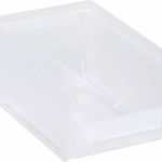 Allit 456261 Nyitott tárolódobozok ProfiPlus Box 2 (Sz x Ma x Mé) 100 x 75 x 160 mm Átlátszó 1 db fotó