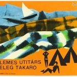 Killer Marcella (1935-), reklámgrafika, "Kellemes útitárs a meleg takaró", dupla villamosplakát, 196 fotó