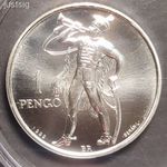 5 pengő 1938 tervezet - Berán Lajos - utánveret Ag(.999) 10g fotó