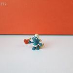 Eredeti Schleich Peyo Hupikék Törpikék Ámor törpe ! 1980-as kiadás ! Schleich 20128 fotó