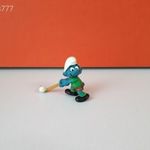 Eredeti Schleich Peyo Hupikék Törpikék Gyeplabdás törpe ! 1981-es kiadás ! Schleich 20133 fotó