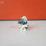 Eredeti Schleich Peyo Hupikék Törpikék orvos törpe ! 1978-as kidás ! Schleich 20037 fotó