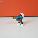 Eredeti Schleich Peyo Hupikék Törpikék trombitás törpe ! 2001-es kiadás ! Schleich 20479 fotó