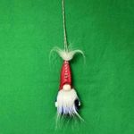Függő filc manó dísz 15 cm törpe Melinda ünnepi ajándék figura fotó