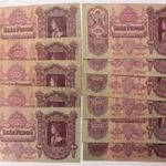 11 db. 100 pengő 1930 csillagos /44 fotó