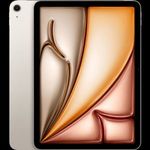 Apple iPad Air 11" (M3) Cellular 256GB - Starlight (2025) (MCG24TY/A) fotó