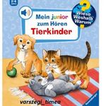 Ravensburger Mein Junior Tierkinder zenélő német könyv fotó