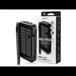 Univerzális hordozható, asztali akkumulátor töltő - Boompods Neutron Solar-Fold Power Bank - 2xUS... fotó