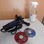 Használt sarokcsiszoló + 2 korong + 1 liter alkoholos fertőtlenítő fotó