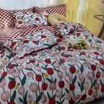 Baba ágyneműhuzat garnitúra-Tulipános kert fotó
