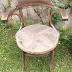 Antik osztrák thonet karfás szék, felújításra szorul ! fotó