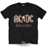 AC/DC - Unisex T-Shirt: Rock or Bust férfi zenekaros póló fotó