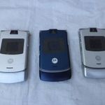 [ABC] 3db retro Motorola Razr telefon (5440) fotó