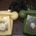 Tárcsás retró telefonok fotó