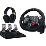 Logitech G29 Driving Force PC/PS4/PS5 kormány + G435 vezeték nélküli fejhallgató csomag fotó